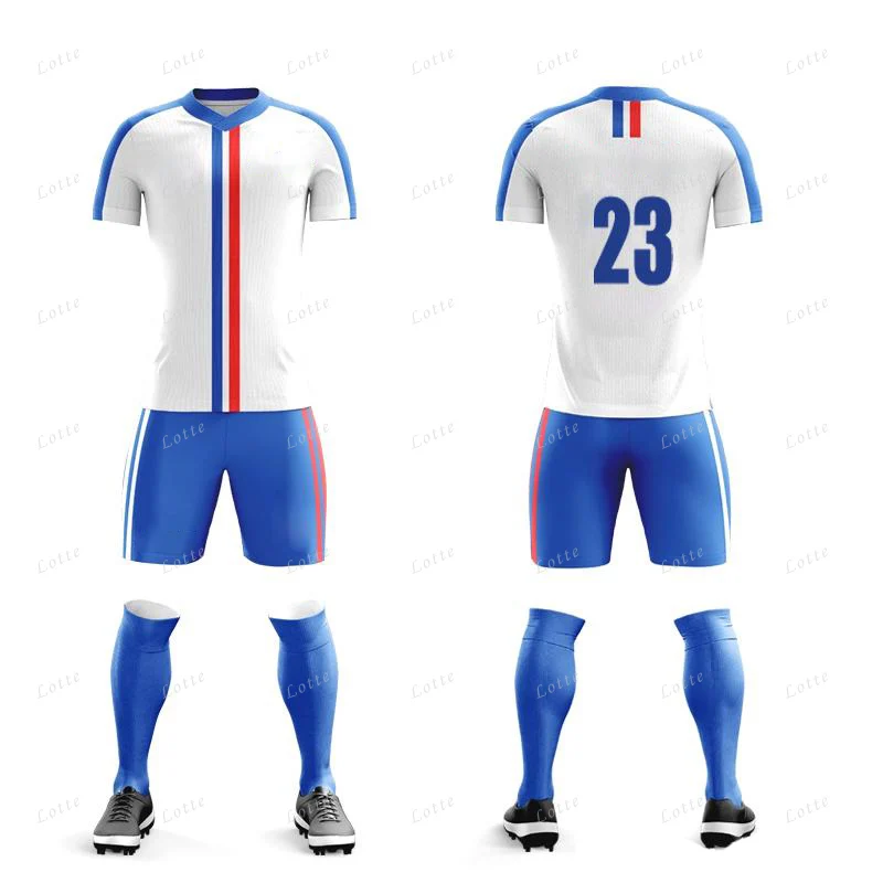 2023 Summer Top Sale Wholesale Thai high Quality short sleeve Football Shirt Maker Soccer Jersey