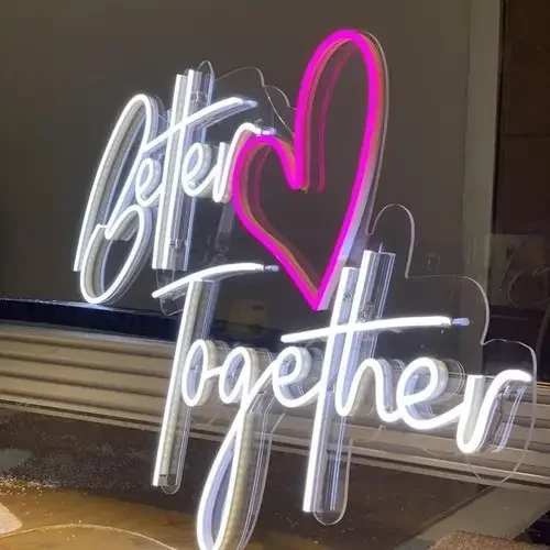 3d Led Neon Strip Light 12v Led Neon Sign Custom Factory Store Advertising Signage