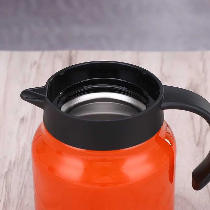 Insulation Pot All-Steel 304/316 Stainless Steel Teapot Large Capacity Kettle Vacuum Flask With Handle For Household