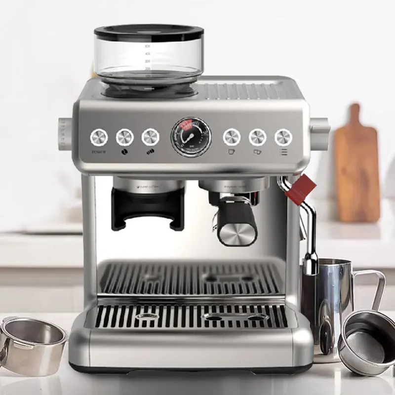 High-end Espresso coffee and cappuccino coffee machine with grinder