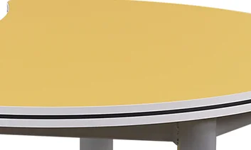 Стол в форме Луны со стулом, комбинированные стулья для учебных пособий