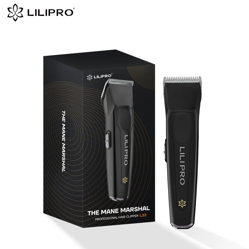 LILIPRO L33  Li-ion Pro Rechargeable Cordless with Smart Charge Technology 7000RPM Up to 240 mins Run Time Hair Clippers for Men