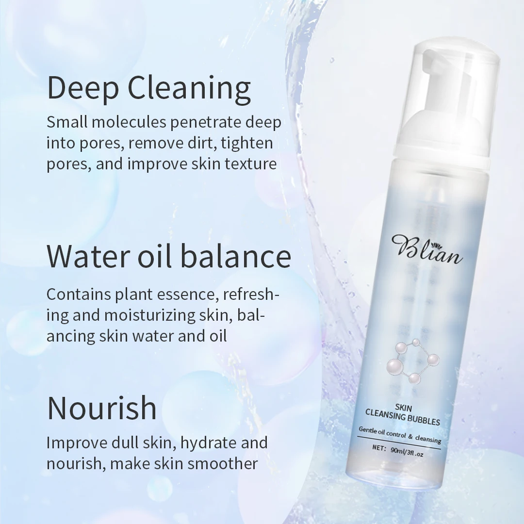 Best Gentle Foam Face Wash Vitamin C Amino acid Foaming Facial Cleanser