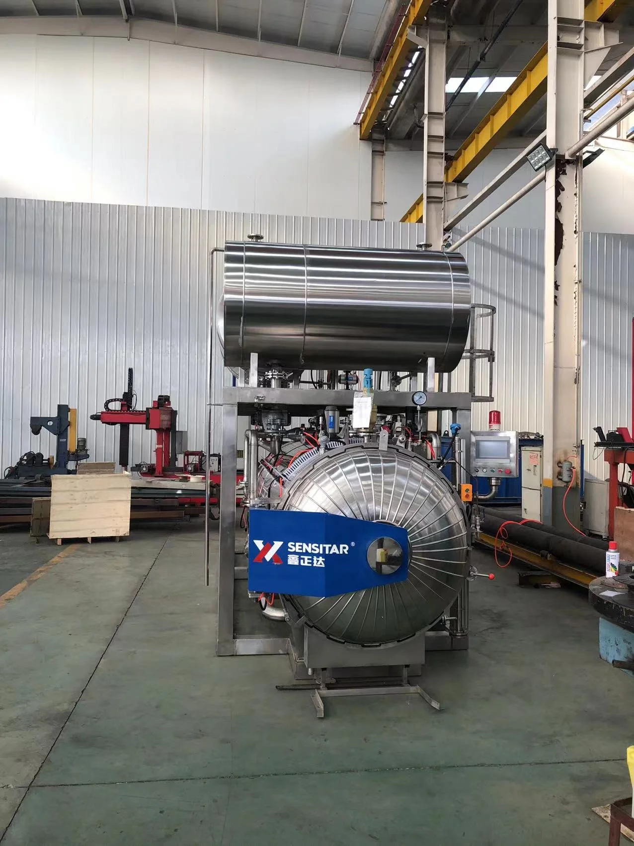 ASME certificate food retort custom capacity autoclave sterilization machine