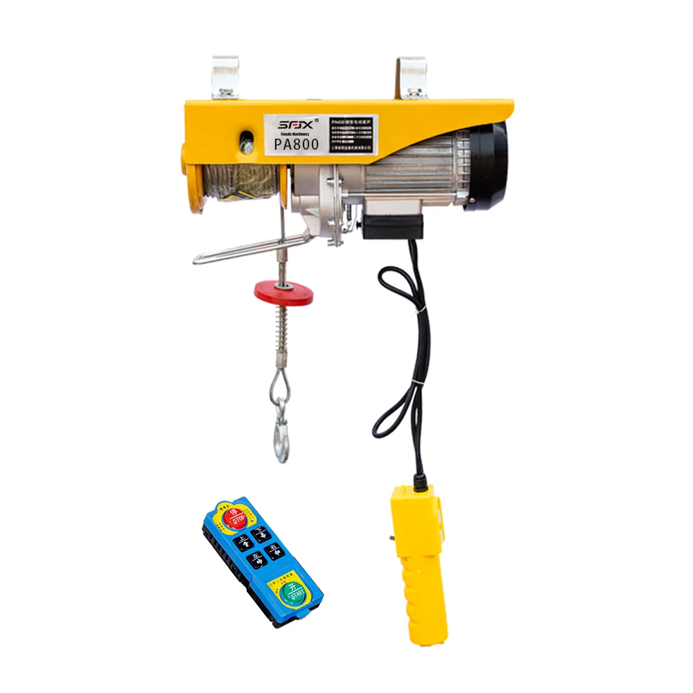 PA200-PA1200 Mini Small electric 220v/110v micro lift hoist