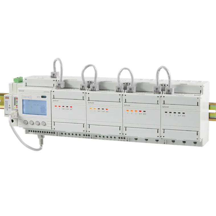 Acrel modbus rtu rs485 ac modular multi channel energy meter for new project