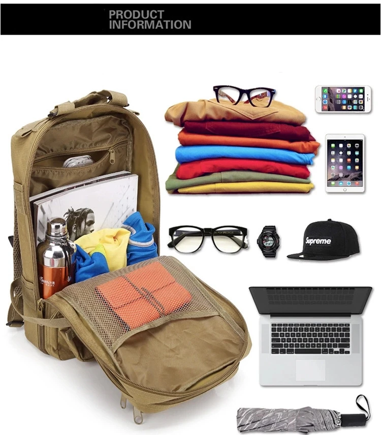 Outdoor Hiking  Como   Bag  Hunting Camping Tactical Backpack