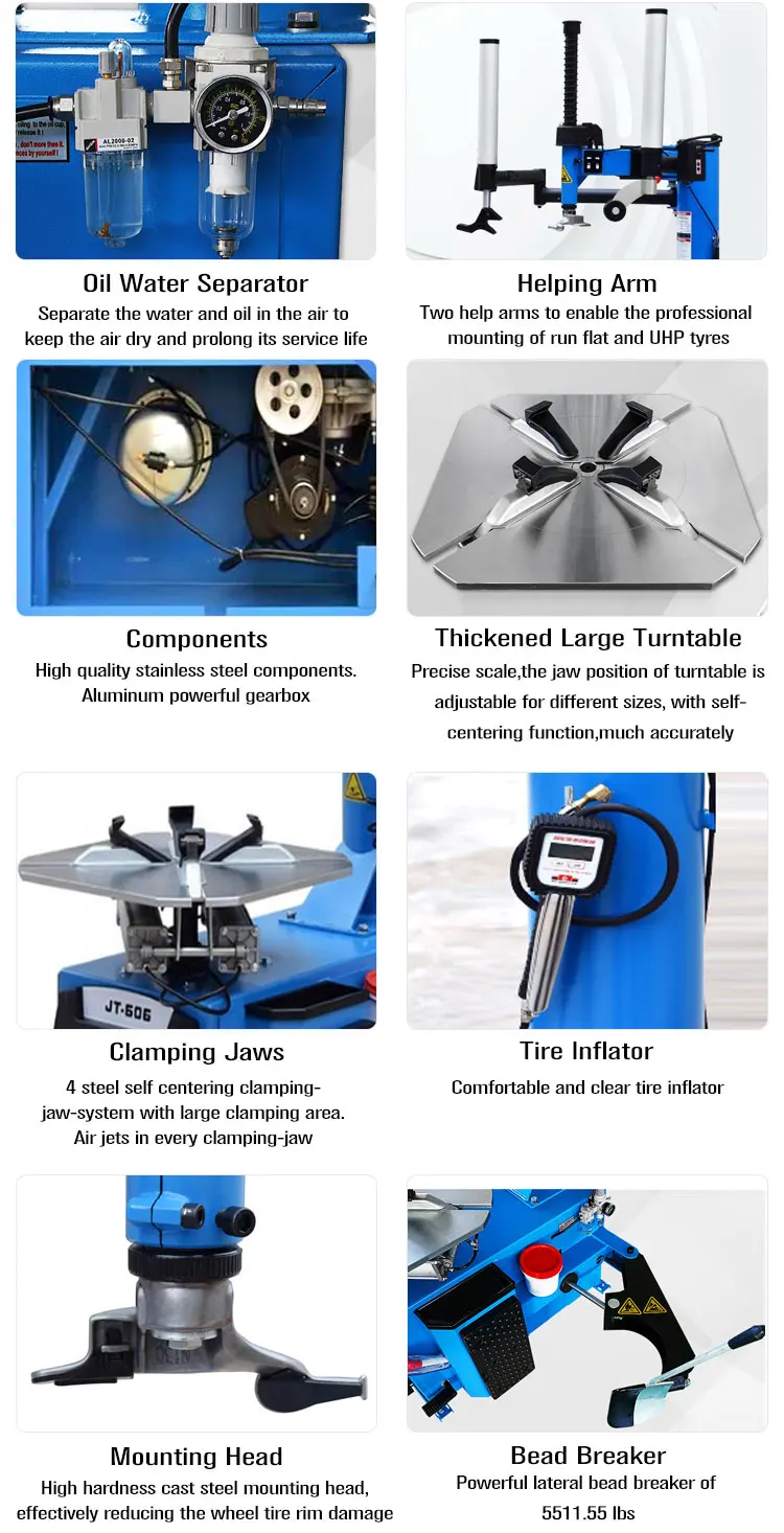 Manufacturer wholesale cheap hydraulic car tire changers machine