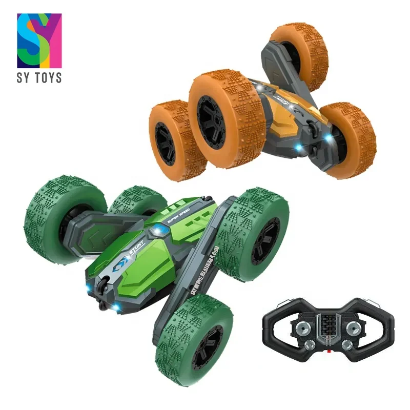 SY 2.4G Remote control 360 rotate double sided rc car rc car toy stunt cars