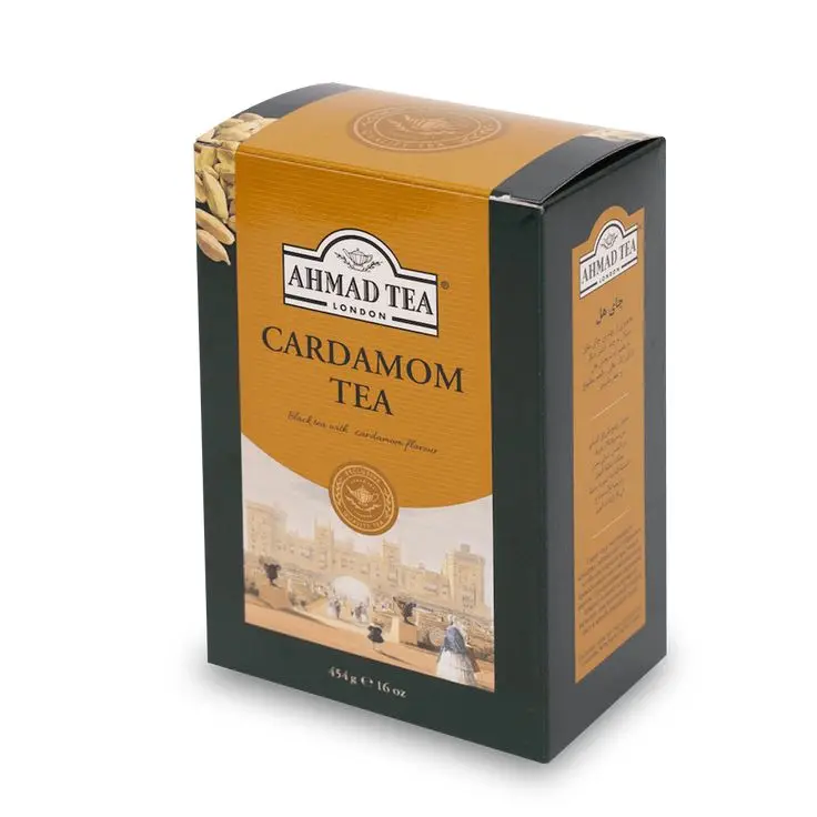 High Quality Customized Tea Box British Afternoon Tea Packaging Box Made Art Paper Glossy Matt Lamination Box Type-Folders