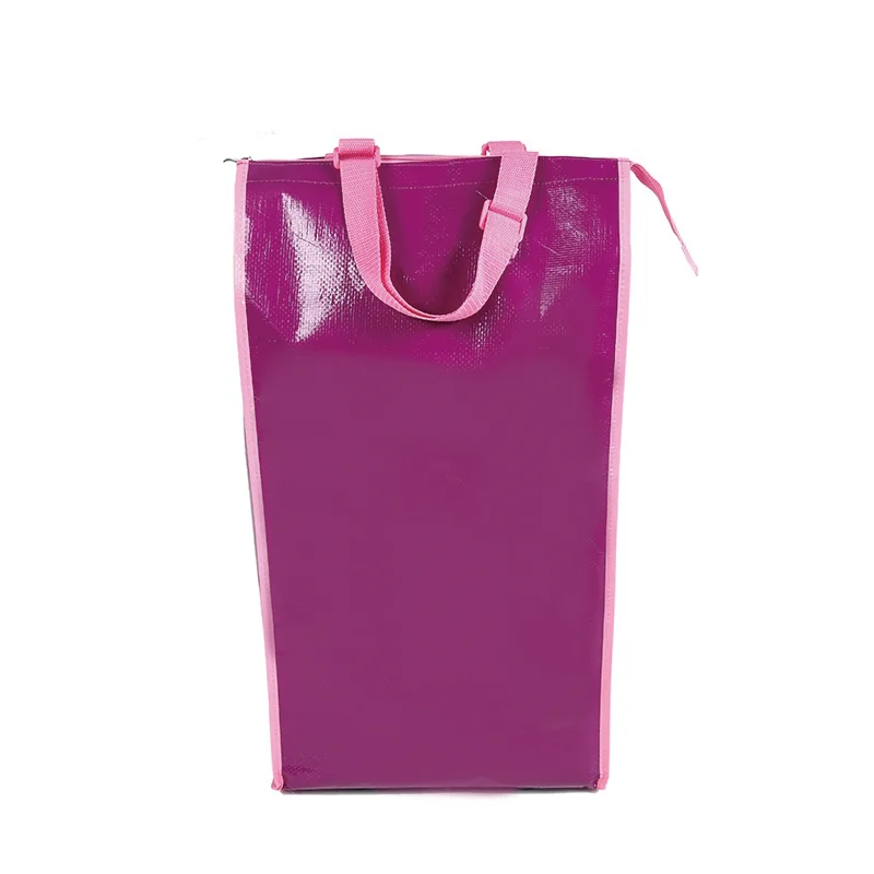 Chiterion Custom Logo Folding Supermarket Wheeled Shopping Trolley Bags Reusable  Promotional Grocery Shopper Carts for Daily
