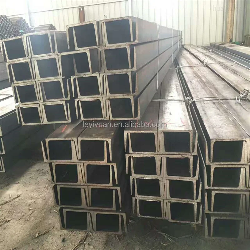 Hot Cold Rolled S235JR SS400 Mild Steel Profiles GI Carbon Steel C U Channel Galvanized Factory E Purlin Bent Building Material