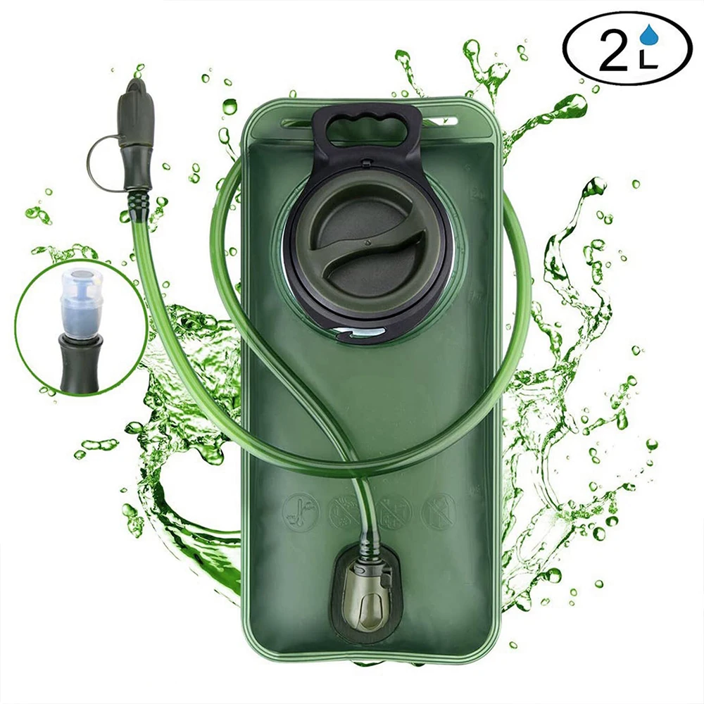 Portable PEVA/EVA/TPU 2L/2.5L/3L Tactical Water Reservoir Storage Hydration Pack Water Bladder Bag