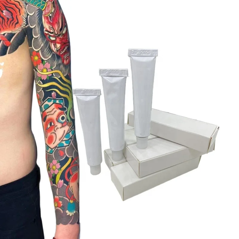 OEM/ODM Permanent Makeup and Beauty Shop Pre Tattoo Care Body Cleanser Used Before  Tattoo Powder Cream 10G 30G 50G