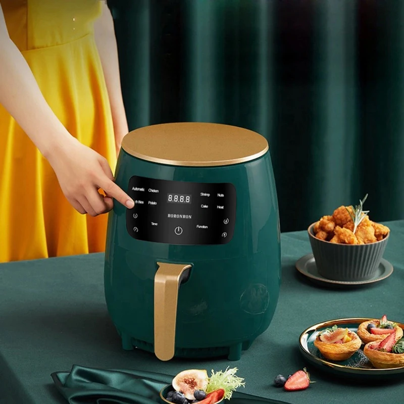  Электрическая цифровая духовка скороварка Tefal электрическая воздушная фритюрница глубокая домашняя без
