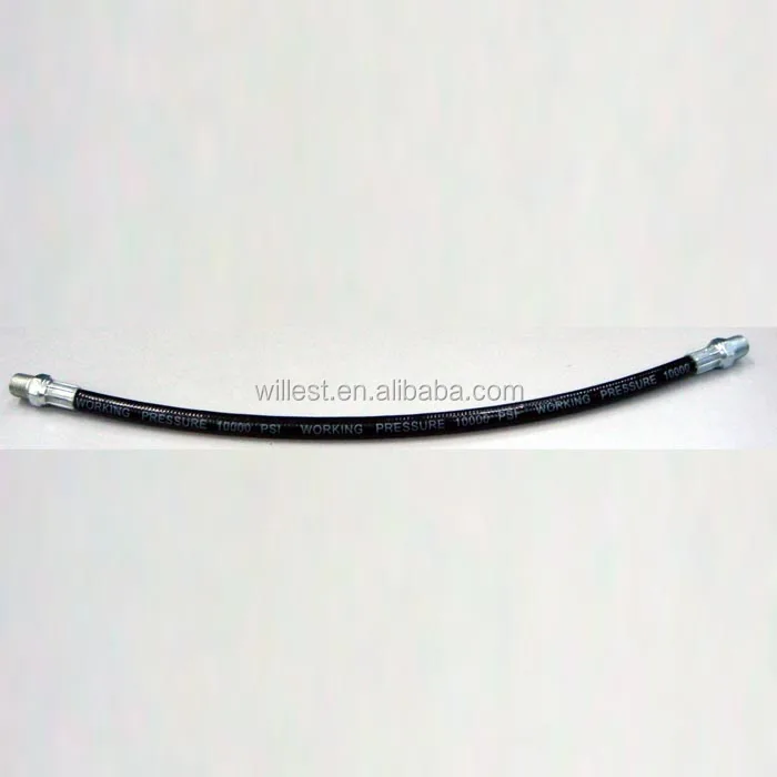 Lubricating grease tube injector gun dispenser HUTZ 600 ml manual lever action grease pump GG600G15B portable hand grease gun