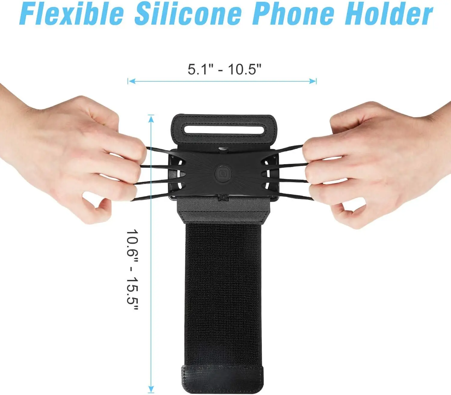 Smart Design 360 Degree Rotatable Detachable Mobile Phone Holder Fitness Running Sports Armband Fit Smart Phones Wrist Band