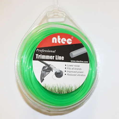 NTEC Grass Trimmer Line Factory Price Nylon Brush Cutter Trimmer Line 2mm 2.4mm 3.5mm Blister 500 KG  1LB