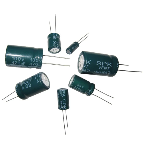 Low  impedance ESR Aluminum Electrolytic Capacitor