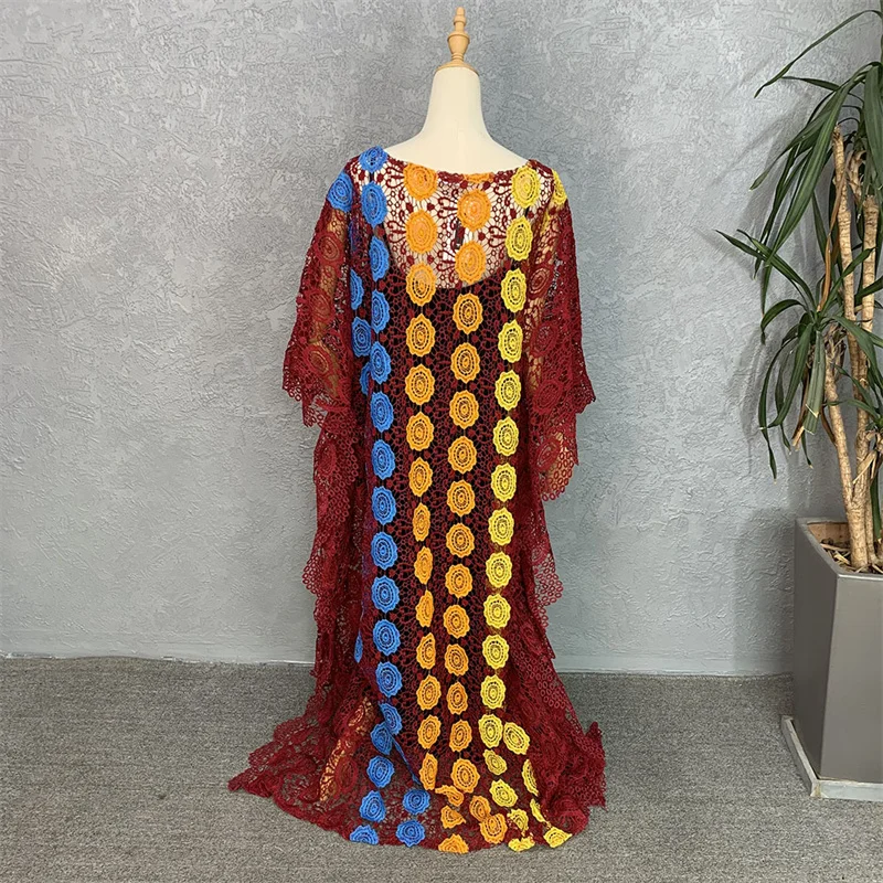 New Arrival African Cardigan Dresses For Women Dashiki Boubou Kaftan Maxi Robe Woman Abaya Dress With Inner
