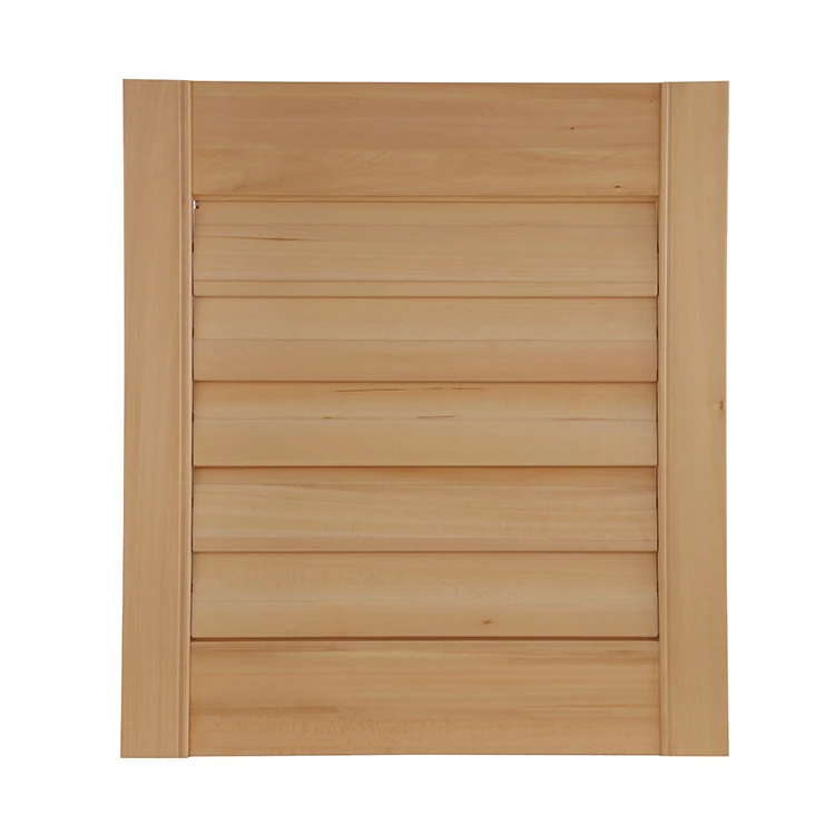 China Direct Basswood  Wooden Slats House Decor Plantation Shutter