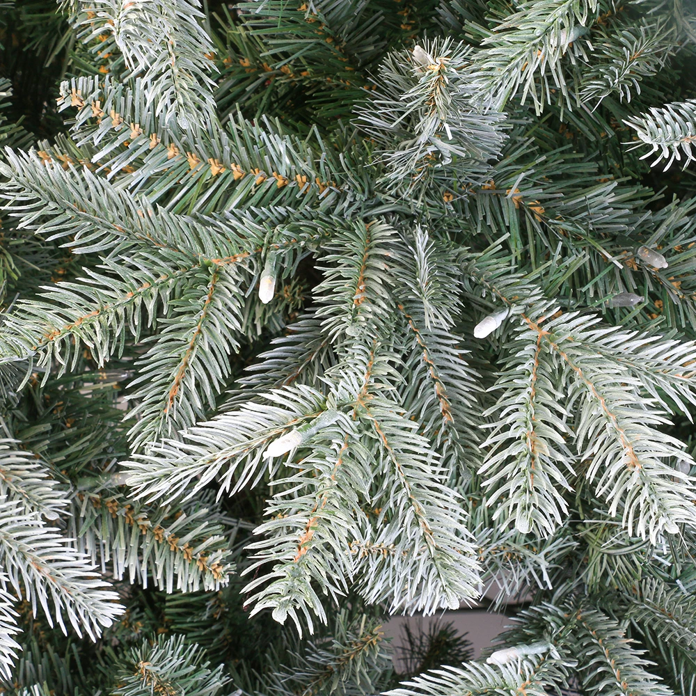 Factory hot sale PE tree PVC mixed pre-lit Christmas Tree Arbol de Navidad  6FT/7FT/8FT  Factory Customization Christmas Trees