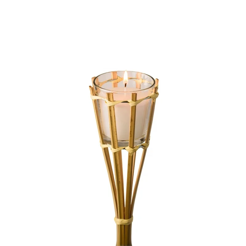 
Outdoor Citronella Candle Bamboo Torch/citronella candles bamboo sticks 