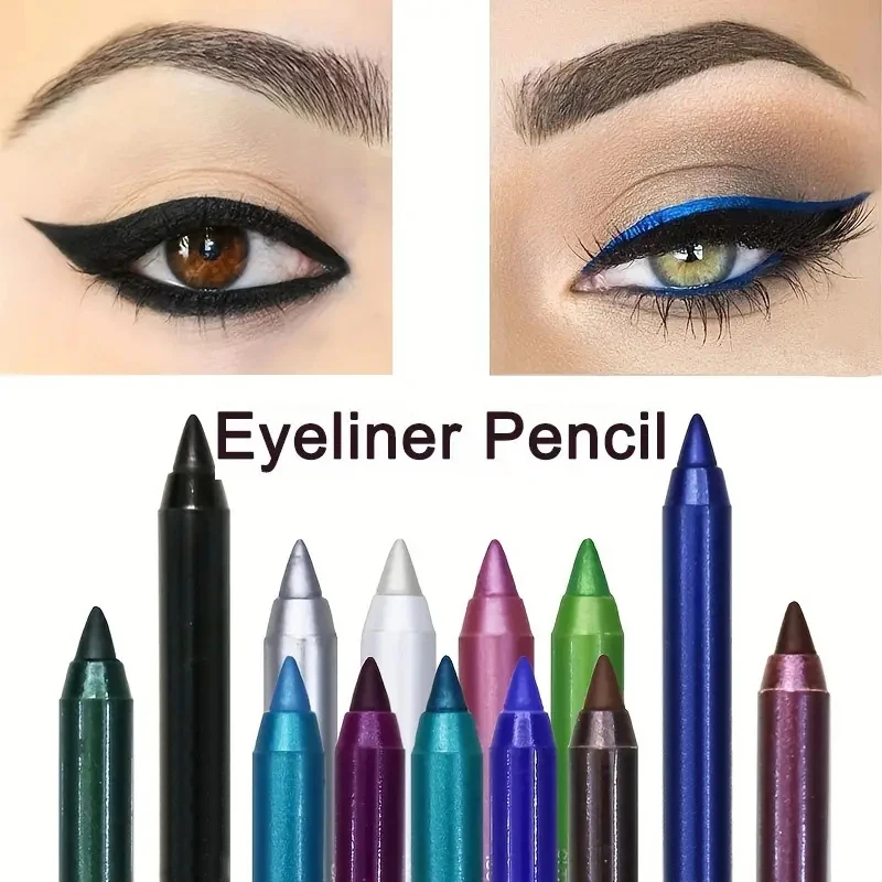 Custom eyeliner oem makeup eyeshadow pencils factory Halloween 24 color liquid eyeliner private label