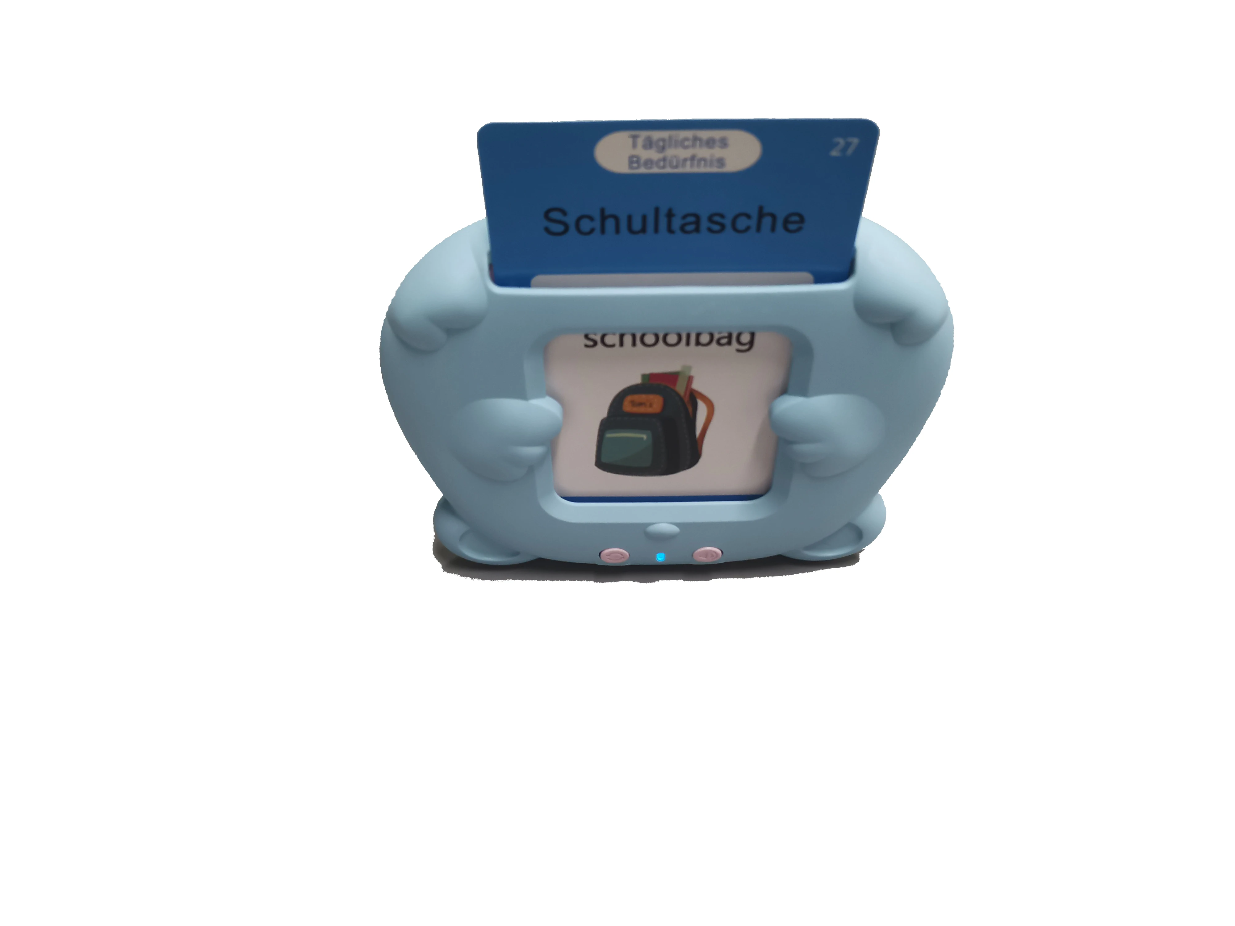 German and English early education machine Flash Card  Learning Machine Perfect Gift for  Kids developmental toys