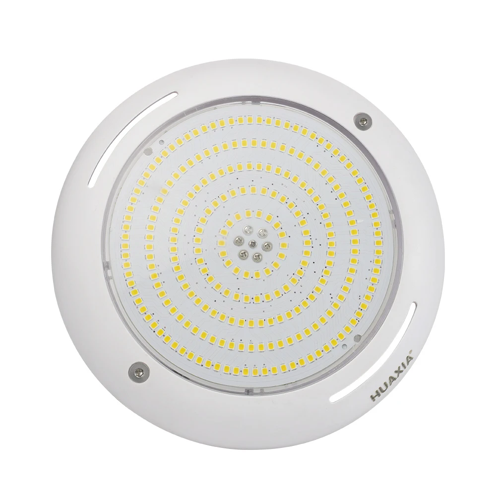Huaxia Miini 170mm Swimming pool light 18W RGB color changing Resin Filled Underwater LED piscina lamp