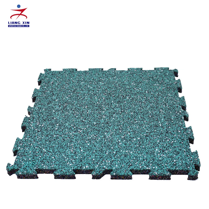 Factory high quality Non-toxic gym floor rubber mats No smell Eco friendly rubber mat for gym crossfit area Recycled gym mat
