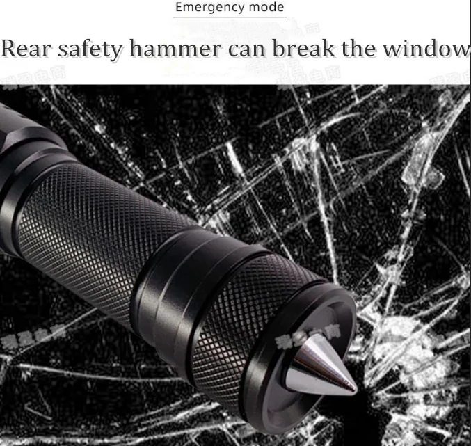 Dual-use flashlight-converts white and laser light