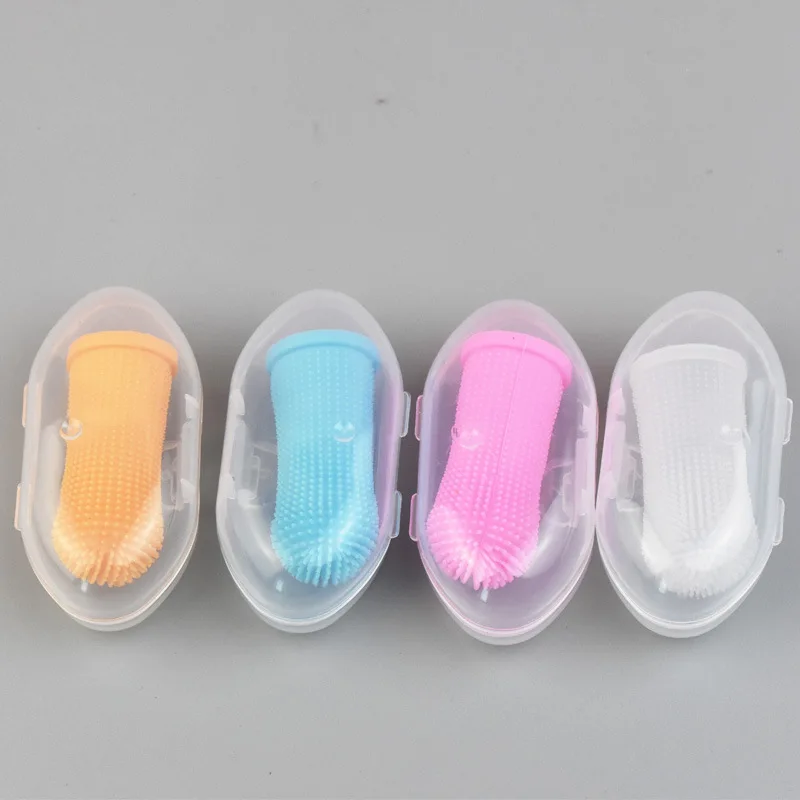 Professional Pet Toothbrush Set for Effective Dog Teeth Cleaning Finger Brush Included