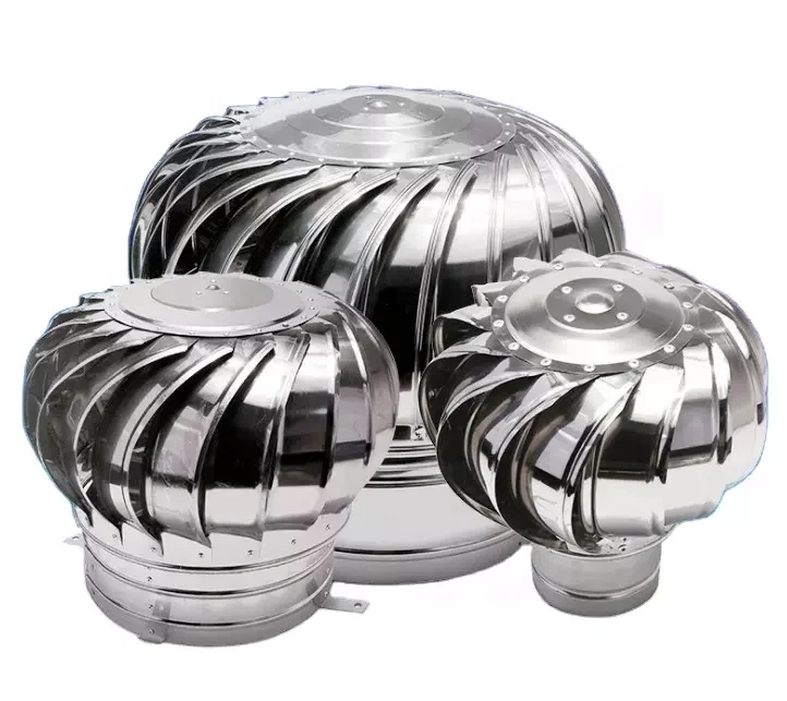 Industrial Roof Top Mounted Without Power Wind Driven Extractor Ventilation Roof Exhaust Fan