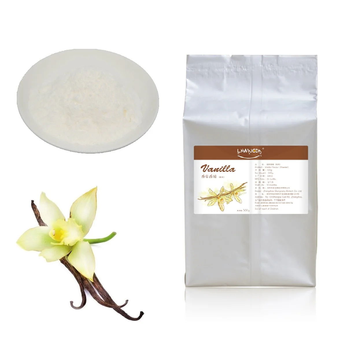 halal food essence vanilla Flavor essence Powder for ice cream drinks