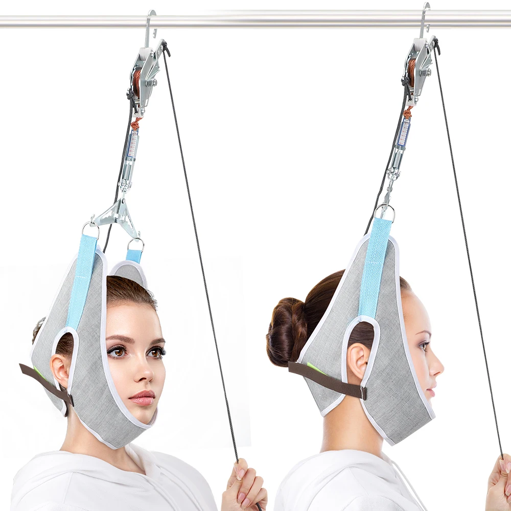 Hanging Neck Traction Orthopedic Cervical Traction Massager Chiropractic Neck Correction Stretcher