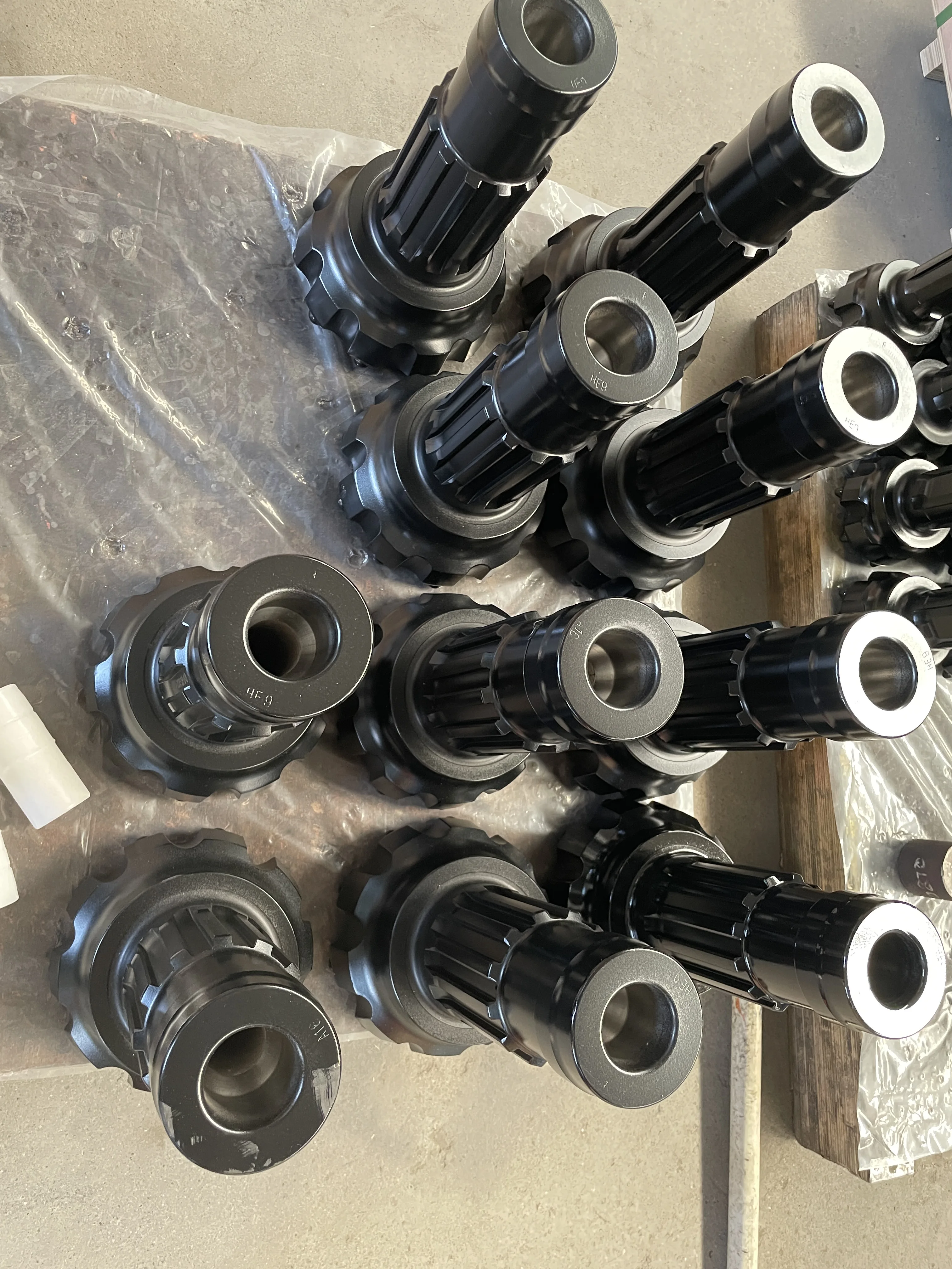 Best quality DHD3.5 flat face 95mm the best price drill bit 8 spline dth drilling bit for sale