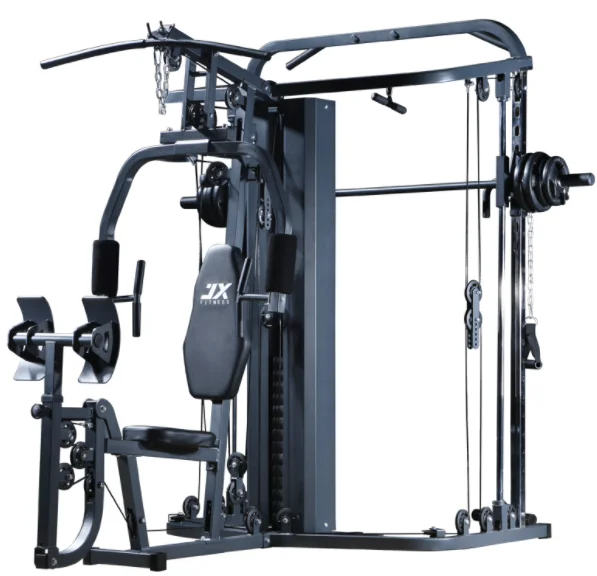 Pulley black cage power rack gym sporting goods home gym fitness accessories