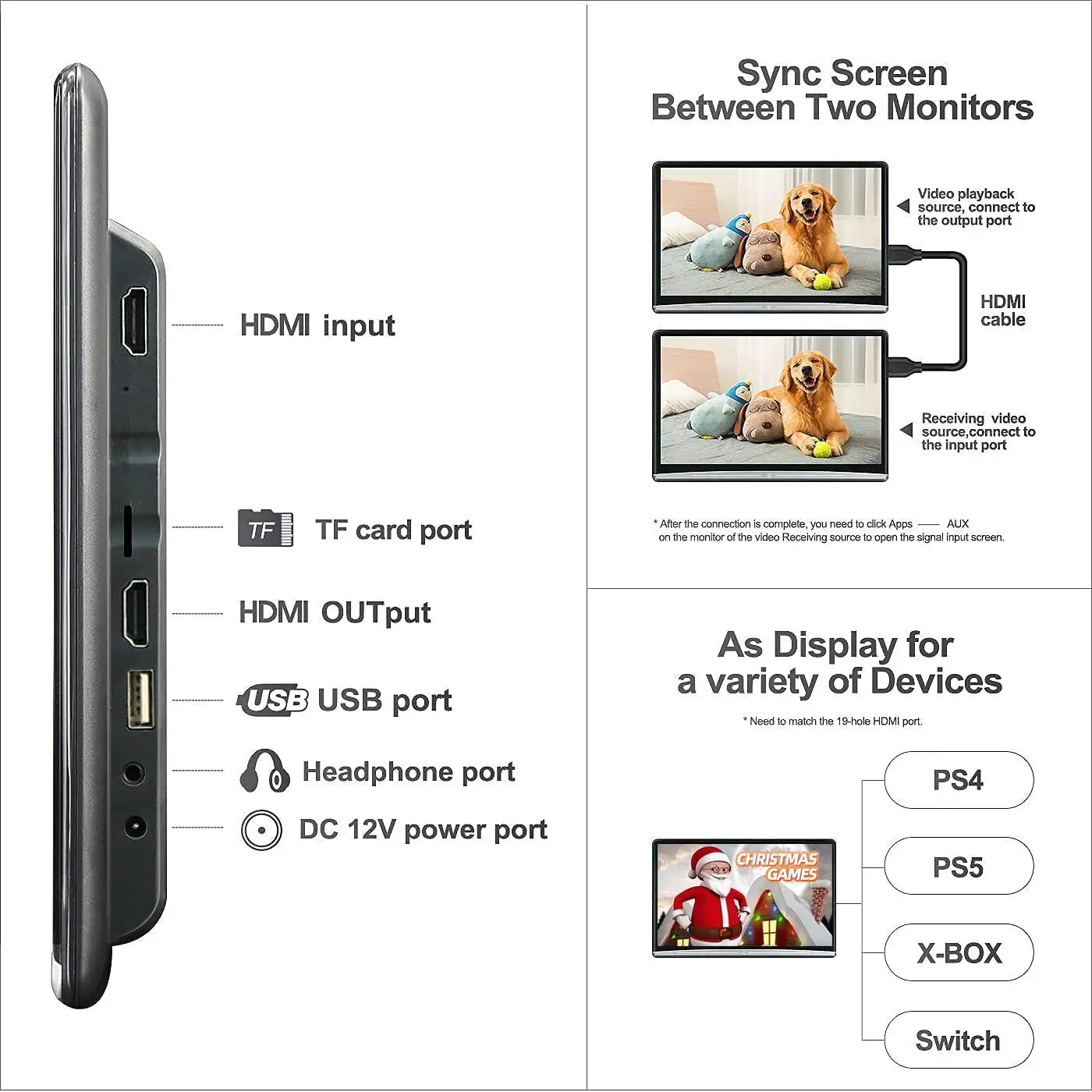 Android 10.0 Baby 4k Tv Tablet Video Rear Seat Entertainment 13.3 Inch Car Headrest Monitor With Av Input Youtube Netflix