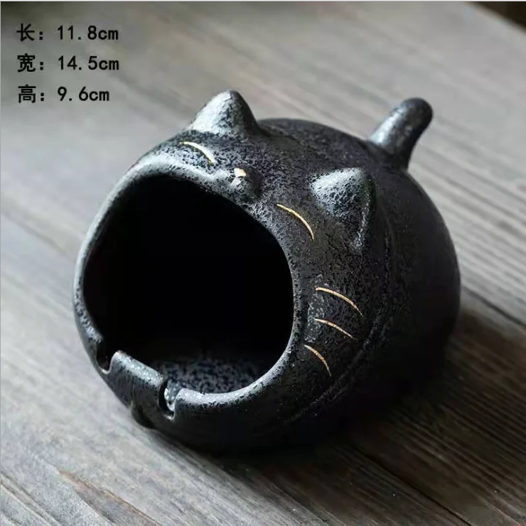Newly Arrival Cat shape Ashtray Decoration Funny novelty