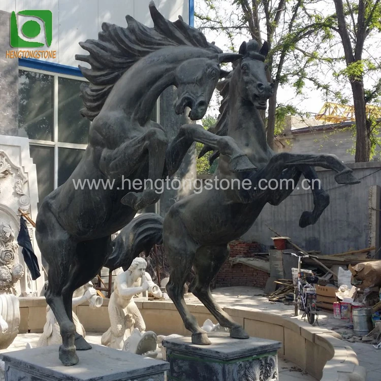 Life Size Bronze Horse Statue for Sale, brass horse sculpture