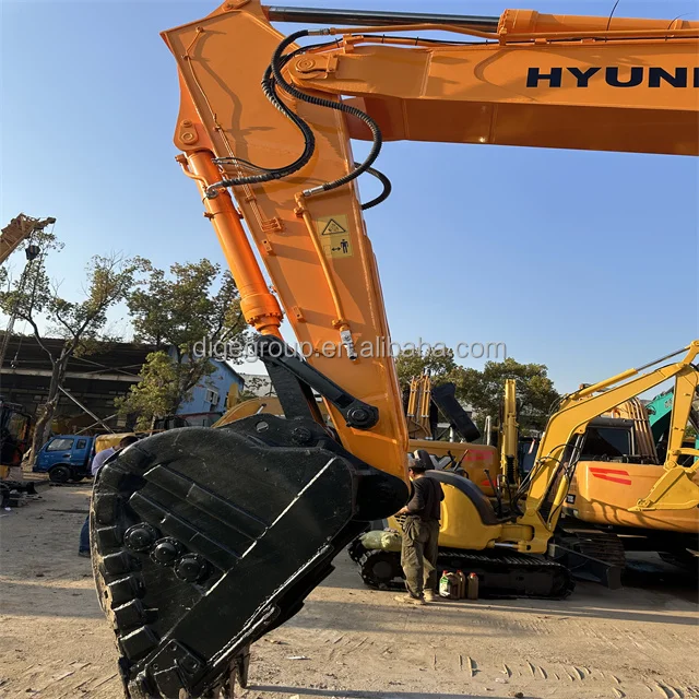 Экскаватор среднего размера гидравлический гусеничный экскаватор Hyundai R305LC-9 305 подержанный 30 тонн горячая Распродажа строительной техники
