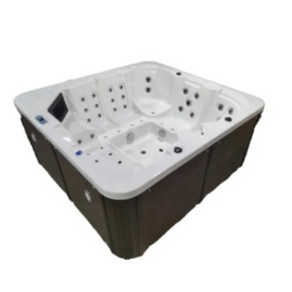 Hot Selling Acrylic Hottubs 5 person Outdoor Whirlpools Tot Tub Spa Sex Spa Tubs with Music