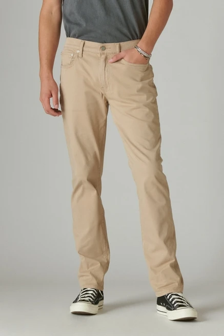 Custom brand casual classic cotton soft light slim fit straight men dress chino khaki trousers pants