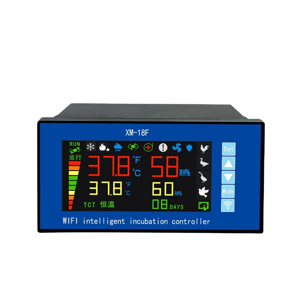 XM-18F temperature and humidity controller with best Wifi remote intelligent incubator controller