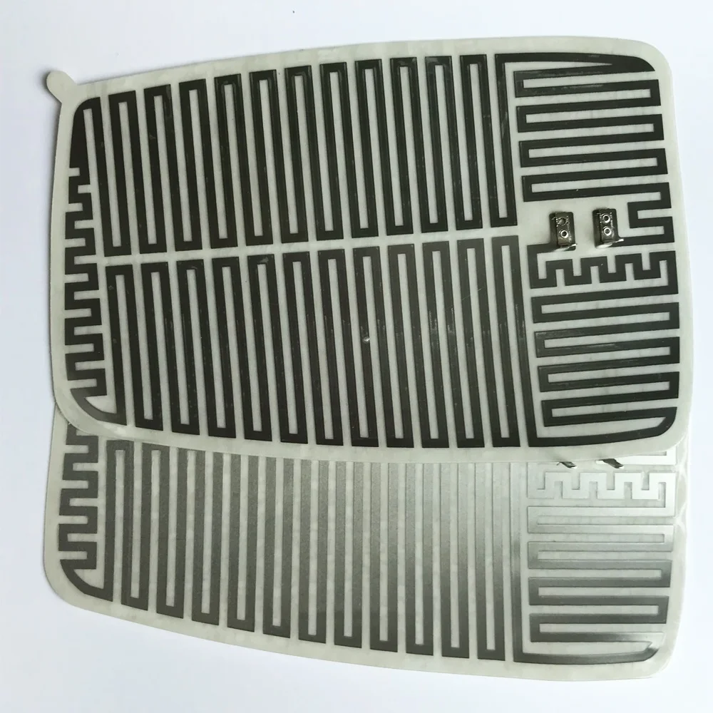 12v car mirror heater flexible kapton polyimide heating pad