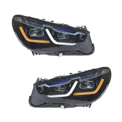 SJC Upgrade Accessories  For BMW 5 Series GT 10-17 Headlight Assembly F07 modified LED daytime running light turn signal LED len