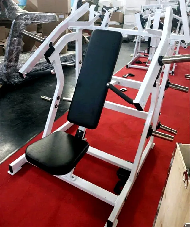 Commercial Gym Strength Equipment Plate Loaded Chest Exercise Iso-lateral Super Incline Press Machine