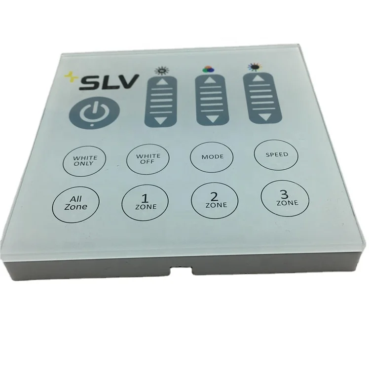 Glass factory customized Capacitive Touch Glass With Custom Logo Digital Printing On Glass