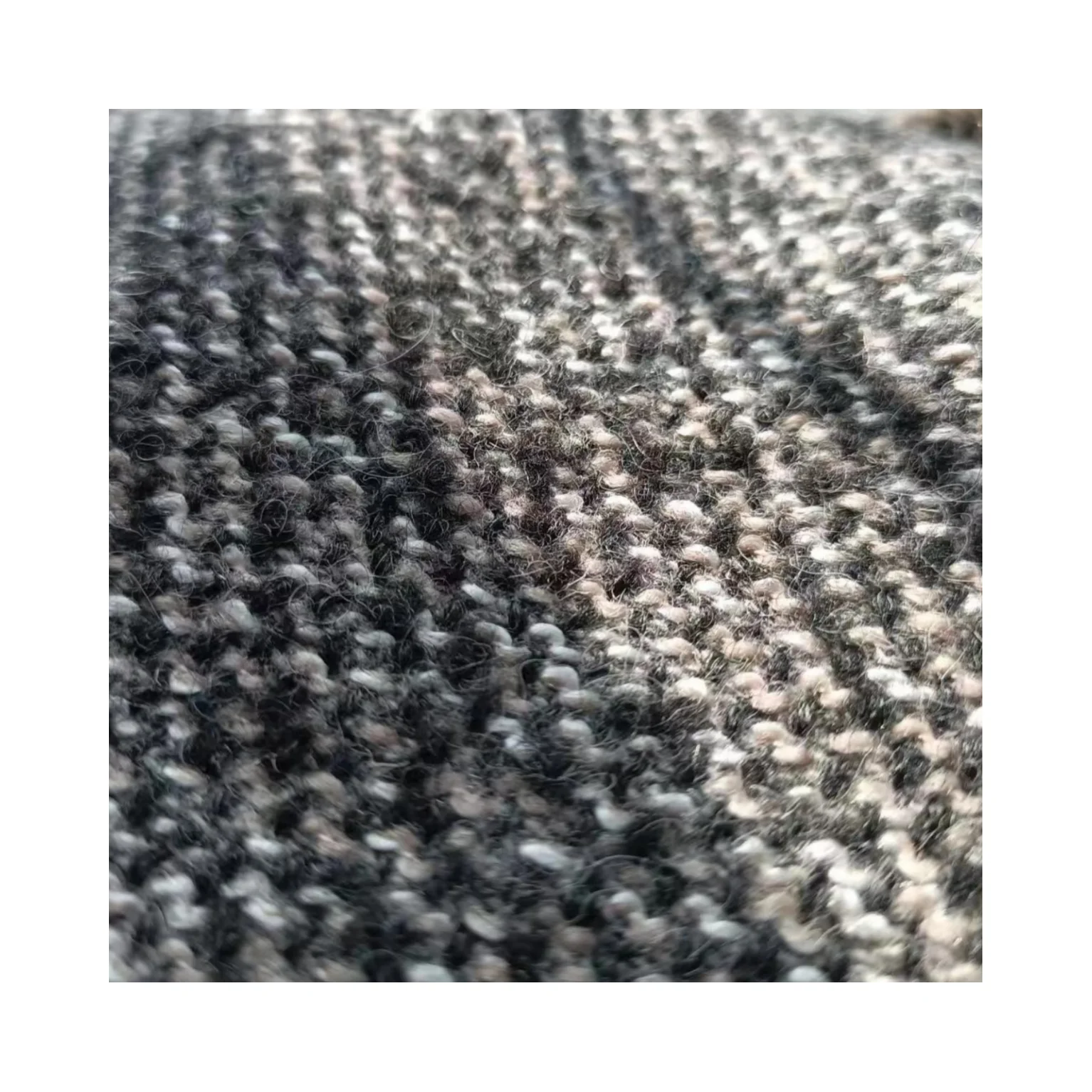 Woolen fabrics  wool woven black  plaid  wool fabric for women men boys girls coats  fashionable winter collection